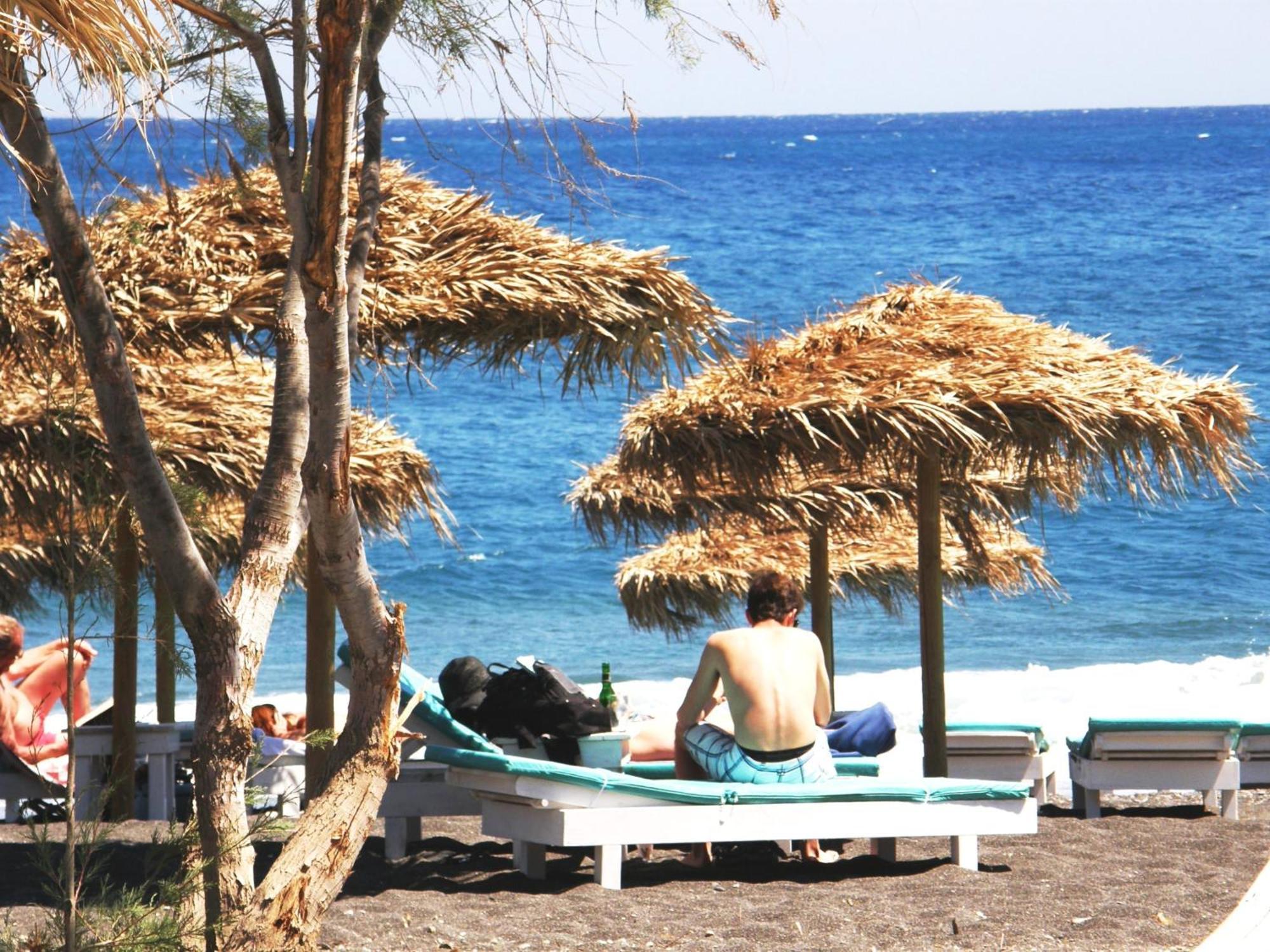 Sellada Beach Perissa (Santorini) Exterior foto